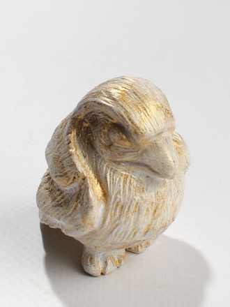 СУВЕНИР "Птенец-шар бело-золотой"