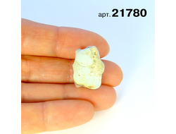 Бирюза натуральная (необработанная) Казахстан арт.21780: 3,4г - 20*16*11мм