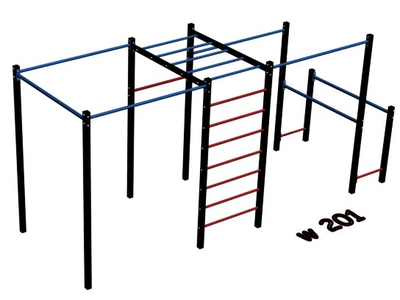 Спортивная площадка Workout w201