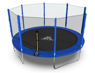 Батут DFC Trampoline Fitness 14FT-TR-B (4,27 метра) с защитной сеткой