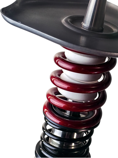 STATIC FINAL: CANDY RED | BLACK with BLACK METAL BASE