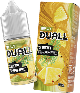 DUALL SALT (STRONG) 30ml - ХВОЯ / АНАНАС