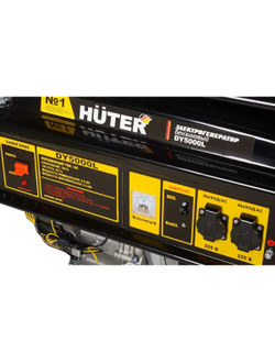 Бензогенератор DY5000L HUTER 64/1/5