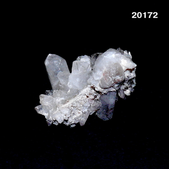 Горный хрусталь натуральный (друза) Казахстан арт.20172: 159,2г - 83*67*58мм