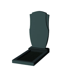 Гранитный памятник с резьбой Ф08