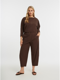 Женская блузка с принтом большого размера в модном бутике XLady