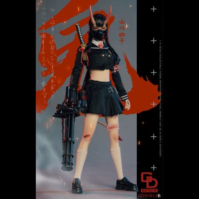 ПРЕДЗАКАЗ - Японская школьница-демон Юко - Коллекционная ФИГУРКА 1/6 scale Onihime Part 2 Yuko Yukawa (GD97011B) - GDTOYS  ?ЦЕНА: 23200 РУБ.?