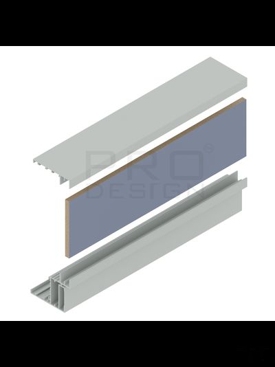 Комплект двери Pro Design Telescopic Egger 2200 мм