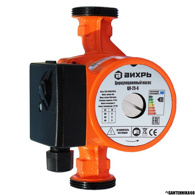 Циркуляционный насос для отопления Вихрь ЦН 25-4 25-6 32-4 32-6