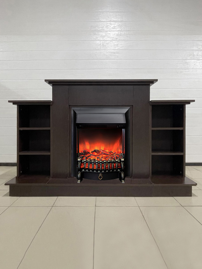 Электрокамин Лорд Премиум венге