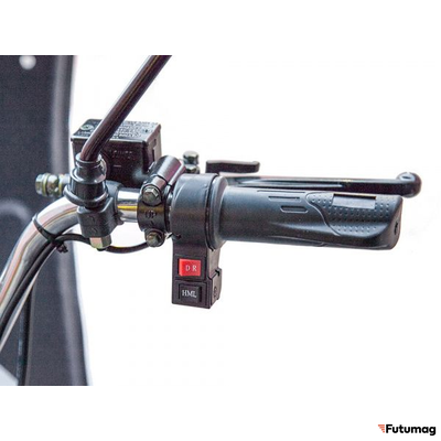 Грузовой электротрицикл Rutrike Глобус 1500 60V1000W серый