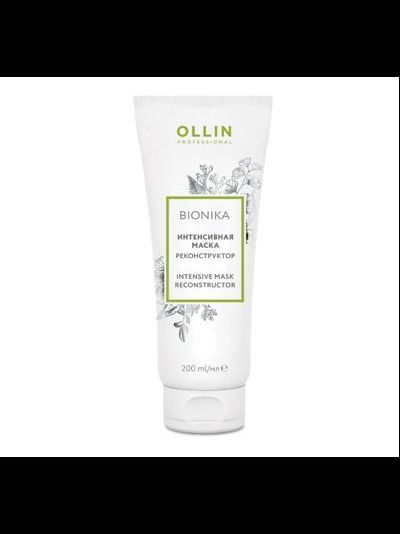 OLLIN BioNika Реконструктор Маска интенсивная для восстановления поврежденных волос, 200 мл