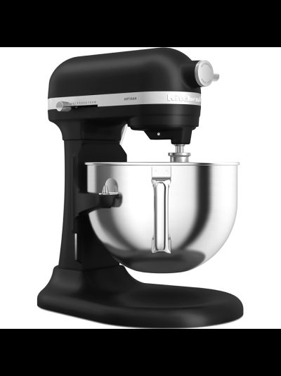 Миксер KitchenAid, Artisan, чаша 5,6 л., матовый черный, 5KSM60SPXEBM