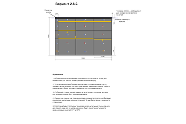 Подготовили схему, которая послужила отправной точкой при изготовлении панелей.