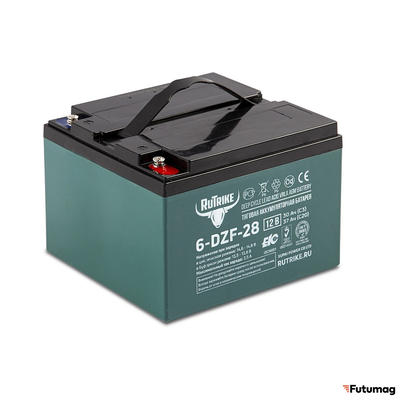 Тяговый аккумулятор RuTrike 6-DZF-28 (12V28A/H C3)