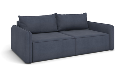 ДВУСПАЛЬНЫЙ КОМПАКТНЫЙ ПРУЖИННЫЙ ДИВАН-КРОВАТЬ ЛОФТ, ЭКО КАРКАС ДЕРЕВО С МЕХАНИЗМОМ ЕВРОКНИЖКА