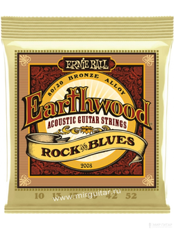 Ernie Ball 2008 Earthwood 80/20 Bronze (10-52)