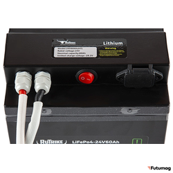 Тяговый аккумулятор Rutrike LiFePO4 24V60Ah (80A)
