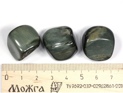 Кошачий глаз (кварцевый), галтовка в ассортименте, ЮАР (20-25 мм, 13-15 г) №27011