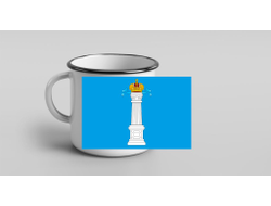 Кружка металлическая эмалированная Ульяновская Область