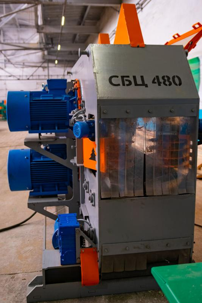 Промышленный брусовальный станок Триумф 16П480/Двухвальный  бревнопильный станок «Триумф-СБЦ480», от