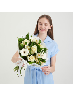 Белый букет