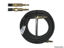 Шланг ВД бытовой KARCHER DN06, 9m, "Новый штуцер", штуцер-штуцер без подшипника, 60 °C, 200bar, штуцер8,8:штуцер8,8