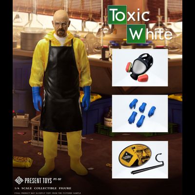 ПРЕДЗАКАЗ - Уолтер Уайт, Хайзенберг (Во все тяжкие, Breaking Bad) - Коллекционная фигурка 1/6 Toxic White (PT-SP97) - PRESENT TOYS ?ЦЕНА: 16300 РУБ.?