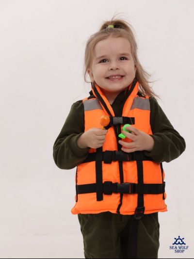 Жилет спасательный до 30кг БК &quot;Водник Junior&quot; ГОСТ