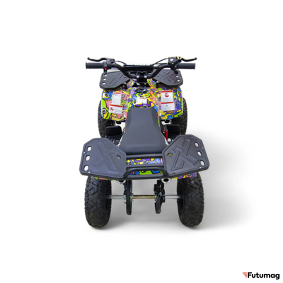 Детский квадроцикл MOTAX GRIZLIK mini ES граффити