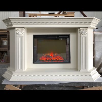 Электрокамин Барса WT с очагом Sparta 25.5 LED