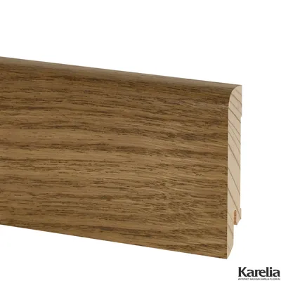 Плинтус напольный Pedross Дуб Оберон/Рок Солт шпон купить в интернет-магазине karelia-floor.ru