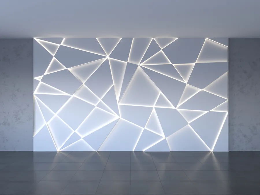 В соответствие с эскизом наш моделлер сделал визуализацию. Панели получили название "Ice".