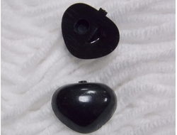 Носик пластиковый без крепления 13х9 мм черный