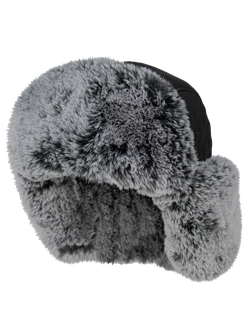 Шапка-ушанка BRODEKS Extreme KM109, черная