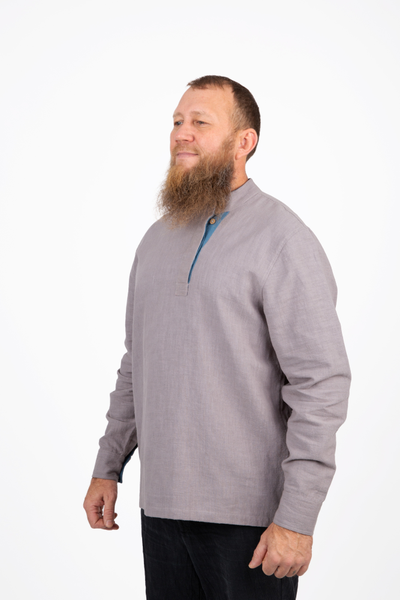 Косоворотка современная из крапивы "Богатырская"