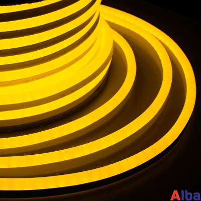 Неон 220V Желтый 8*16мм