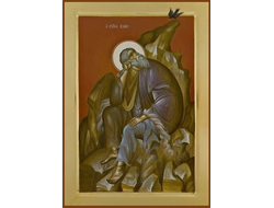 Илия (Илья), Святой Пророк. Рукописная икона.