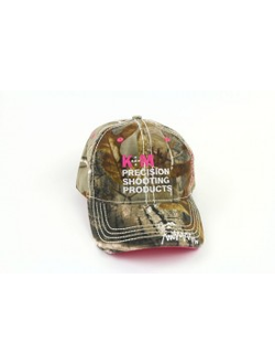 K&amp;M Logo Hat - Washed Camo Twill with Pink Accents, бейсболка
