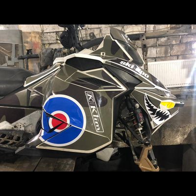 Наклейки на снегоход SKI DOO summit 2008 - 2013