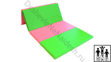 мат гимнастический 4х секционный к шведской стенке с креплением