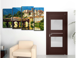 Модульная картина "Бассано дель граппа"