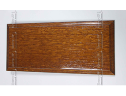 деревянная плакетка +для табличек +на кабинеты