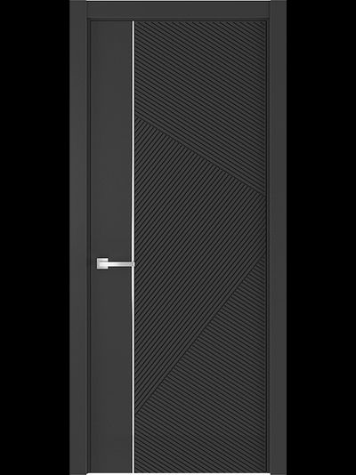 Межкомнатная дверь Экза 8м с молдингом