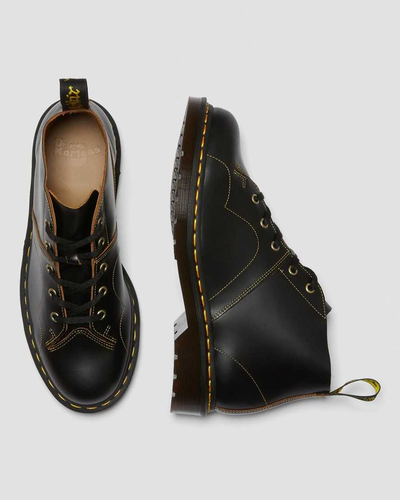 Полуботинки Dr. Martens Church Vintage Monkey Boots черные
