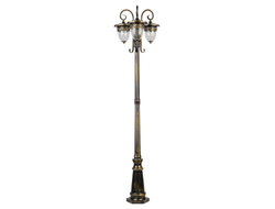 Садово-парковые светильники KRAKOW 1-3L(столб 3 фонаря )