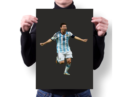 Плакат Лионель Месси, Lionel Messi №9