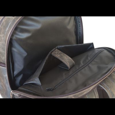 Кожаный рюкзак Gerardo brown (арт. 3045-04)
