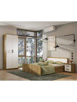 Спальный гарнитур Евро вариант 1 (Мебелони)