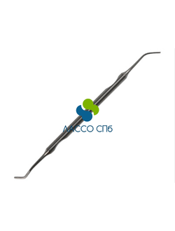 Кюретка металлическая двусторонняя "Штопфер-гладилка"